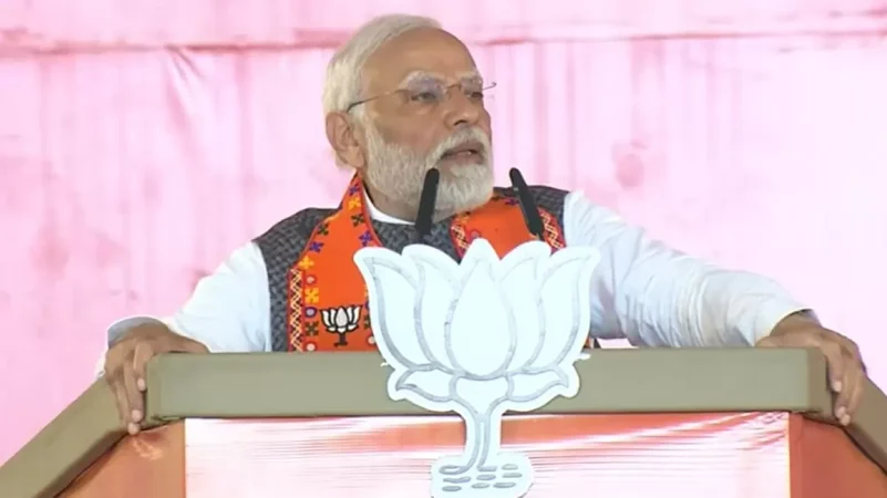 प्रधानमंत्री मोदी ने किया नवादा में जनसभा को संबोधित, साधा विपक्ष पर निशाना